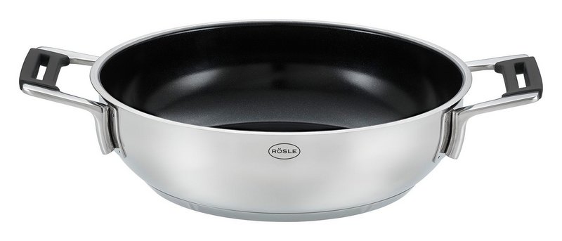 RÖSLE Servierpfanne SilencePro Keramik ProCeraPlus 24 cm 