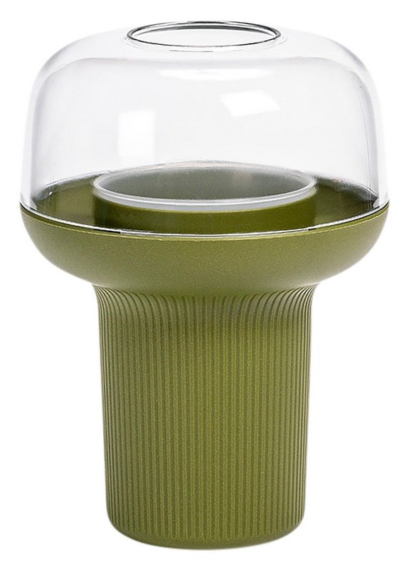 PLASTIA Pflanzengefäss Humidarium grün 26.5x20 cm 