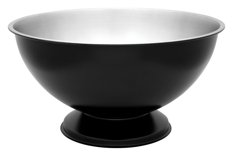 LEOPOLD Champagnerkühler Inox schwarz matt ø 35 cm 