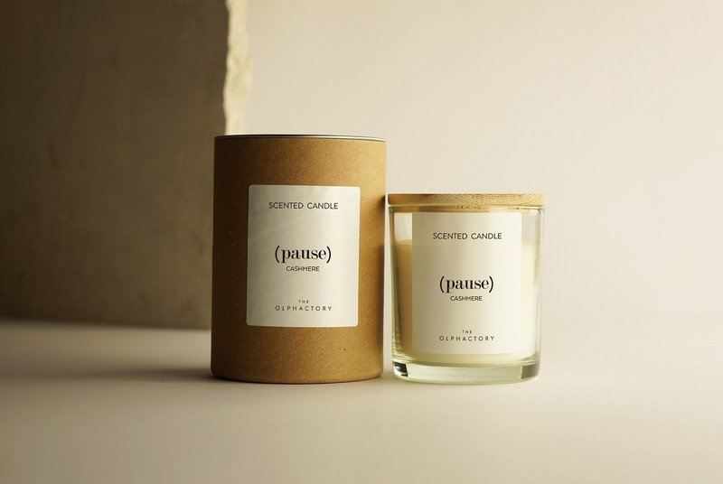 THE OLPHACTORY Duftkerze Cashmere M 