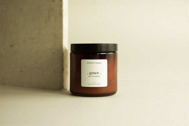 THE OLPHACTORY Duftkerze Mint Tea Basil L 