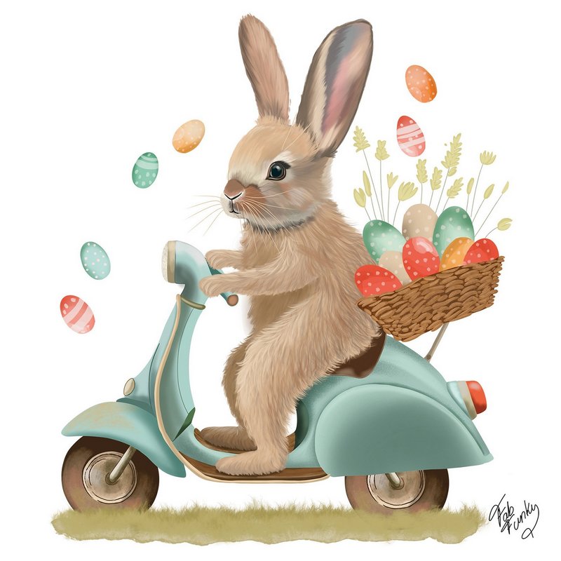 PPD Servietten Bunny Dash 