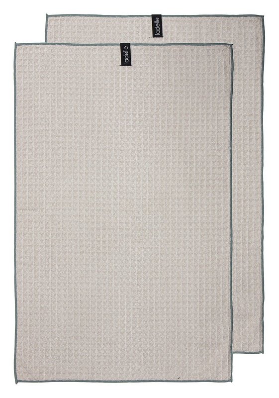 LADELLE Küchentuch Mega Waffle taupe 
