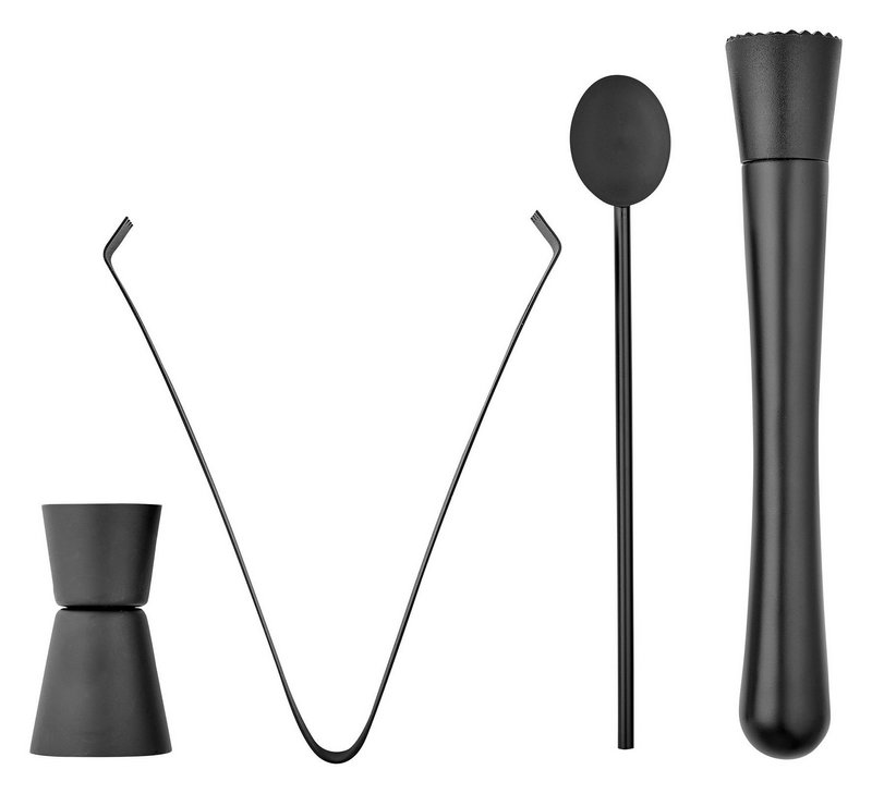 TEMPA Cocktailset 5-tlg. Aurora black matt 