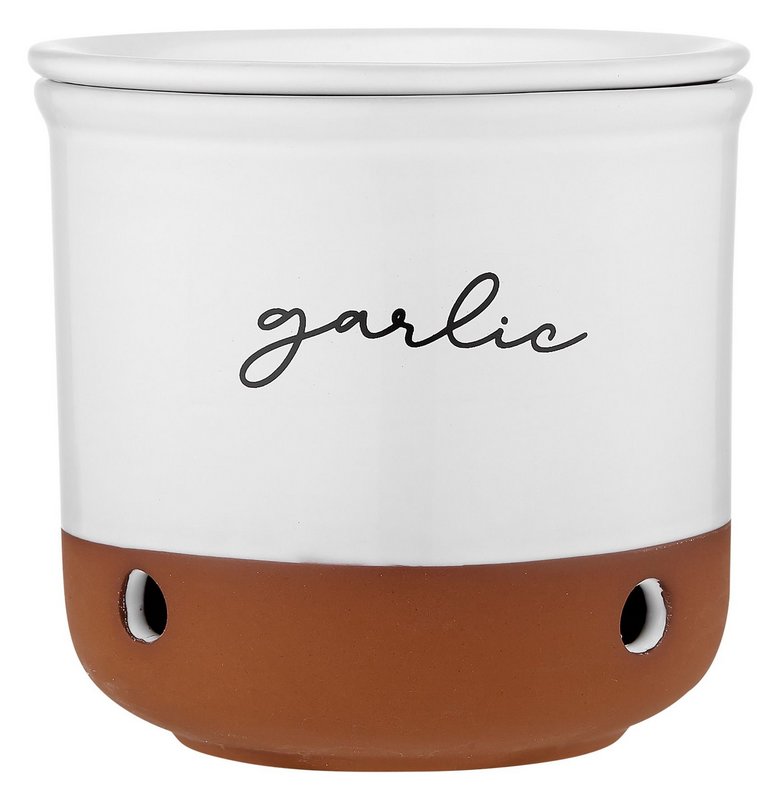 LADELLE Vorratstopf Garlic Eco white 