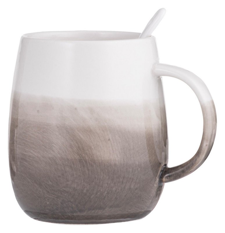 LADELLE Tasse mit Löffel Immerse brown 0.38 l 