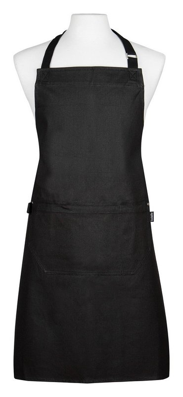 LADELLE Küchenschürze Lennox black 