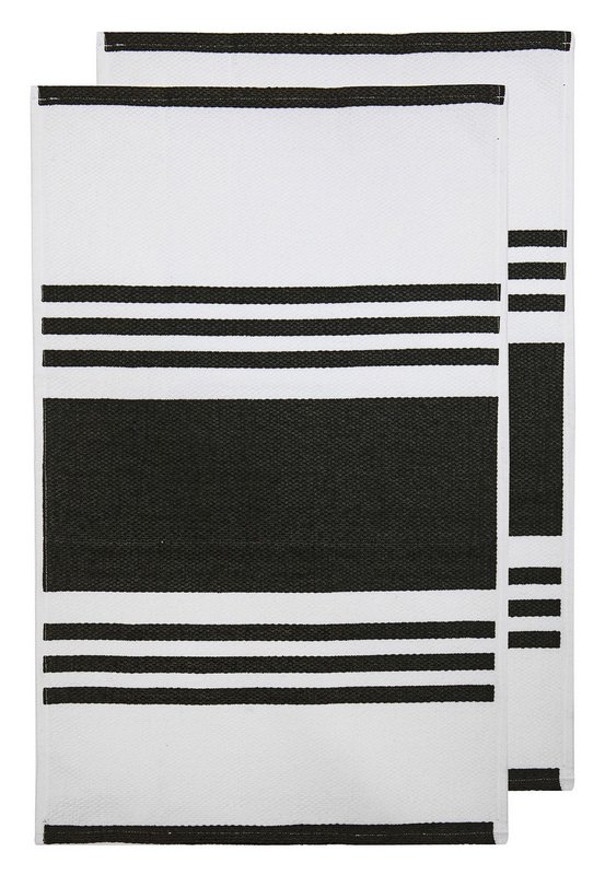 LADELLE Küchentuch Lennox black 