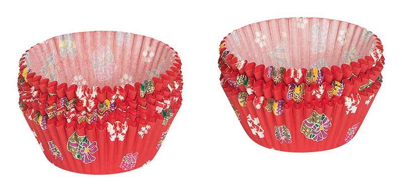 PATISSE Papierförmchen Weihnachtsmotive 5cm 