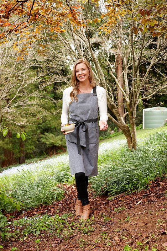 LADELLE Küchenschürze Eco Recycled charcoal 