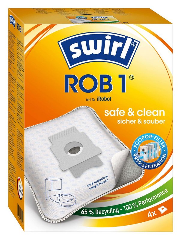 SWIRL Staubsäcke ROB 1 EcoPor 