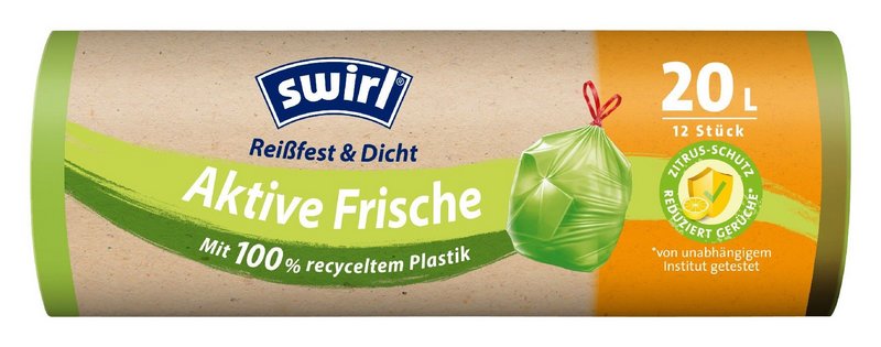 SWIRL Abfallsäcke Aktive Frische 20 l 