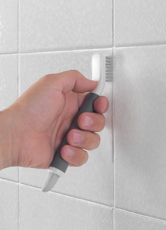 METALTEX Fugenbürste 2in1 Borsten und Schaber 