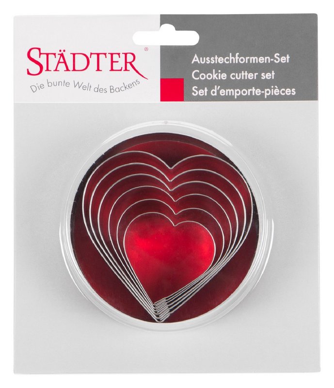STÄDTER Ausstecher Herzen 