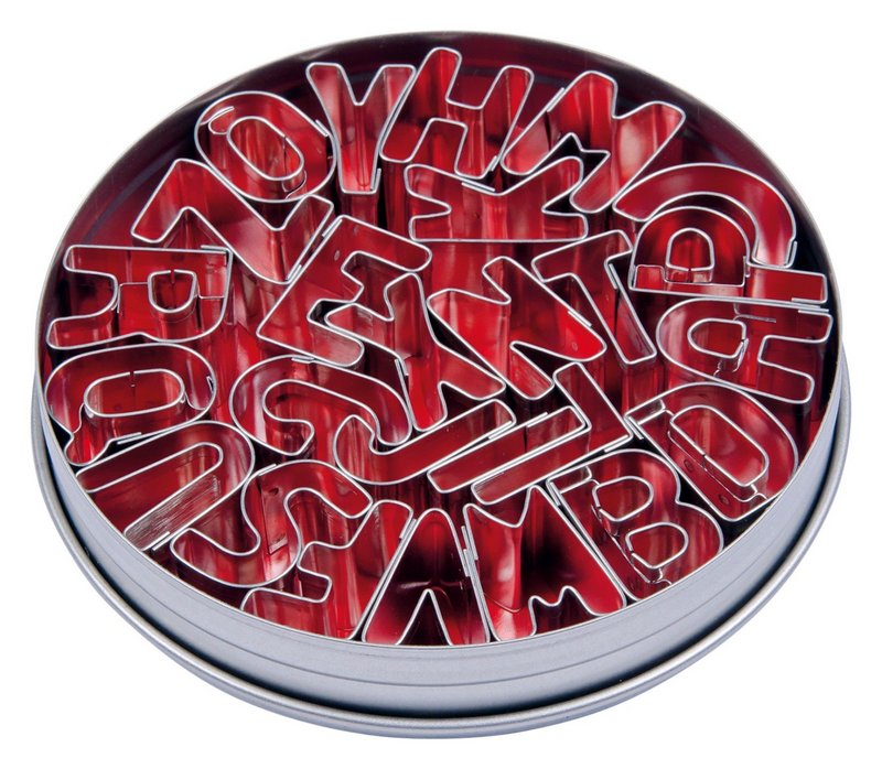 STÄDTER Ausstecher in Dose Buchstaben 2.5 cm 