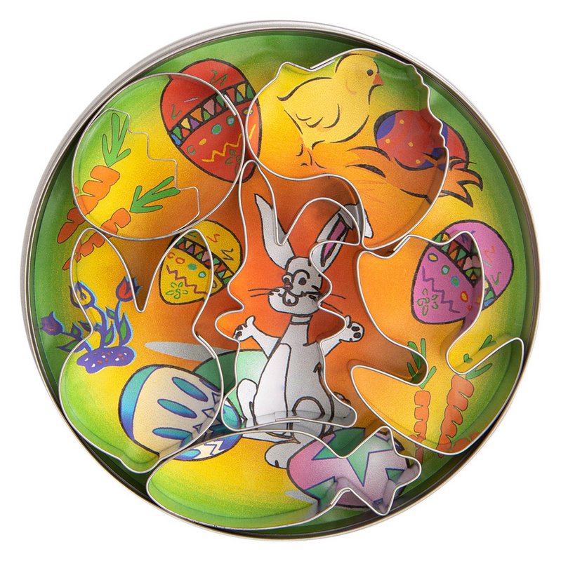 STÄDTER Ausstecher in Dose Ostern 4.5_6.5 cm 