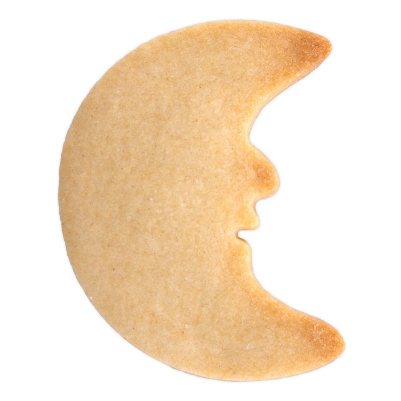 STÄDTER Ausstecher Mond 6 cm mit Gesicht 