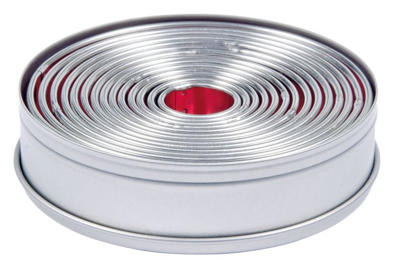 STÄDTER Ausstecher Ringe / Kreise ø 2.5_11 cm glatt 