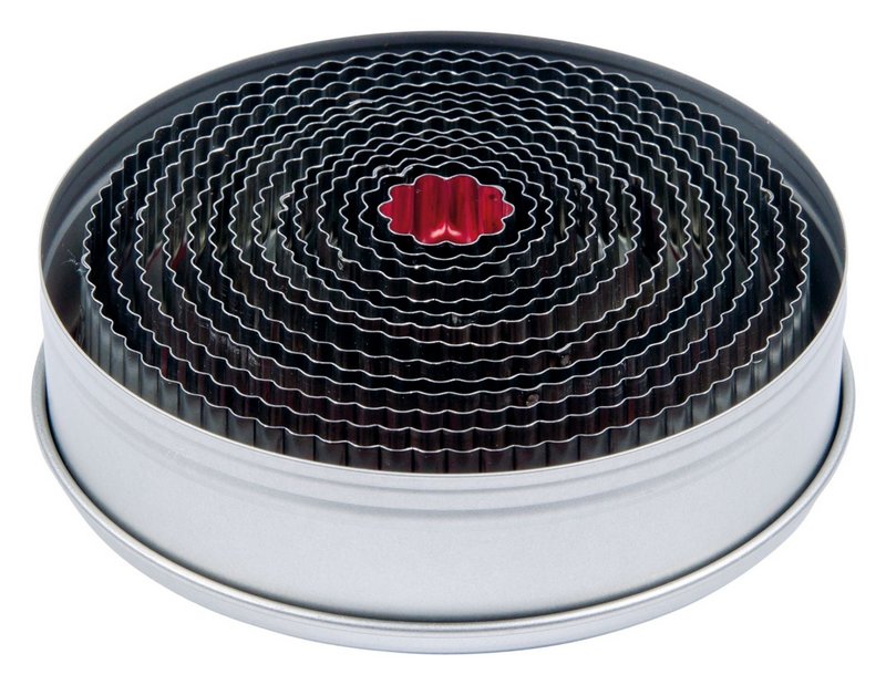 STÄDTER Ausstecher Ringe / Kreise ø 2_11 cm gewellt 