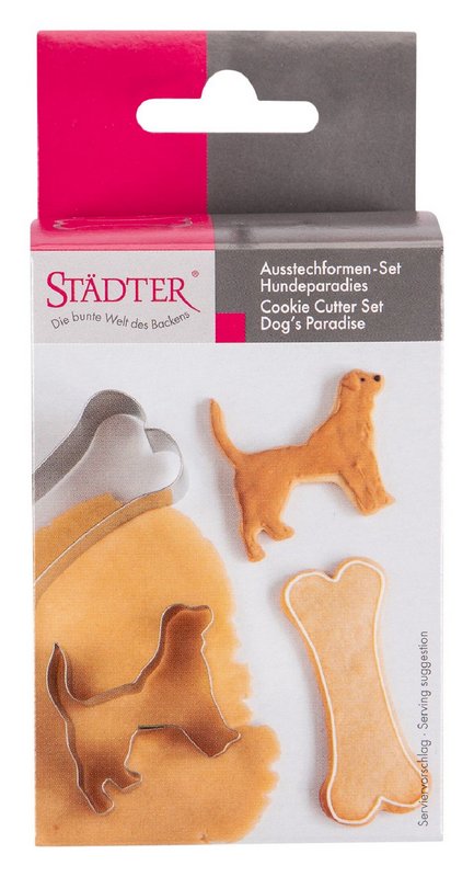 STÄDTER Ausstecher Set Hund 