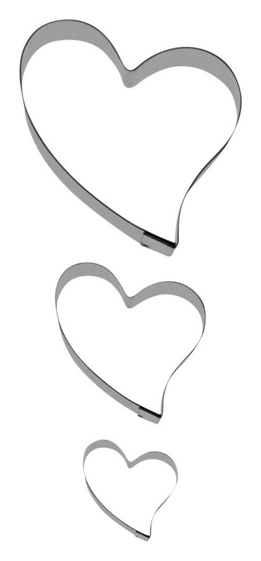 STÄDTER Ausstecher Set Liebe 