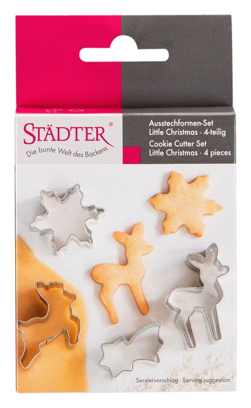 STÄDTER Ausstecher Set Christmas 