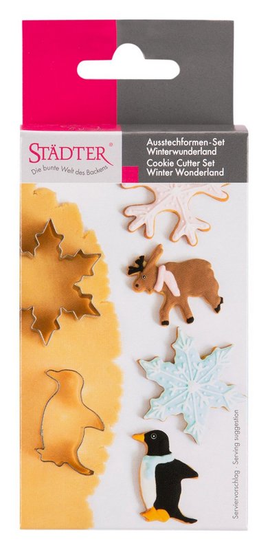 STÄDTER Ausstecher Set Winterwunderland 