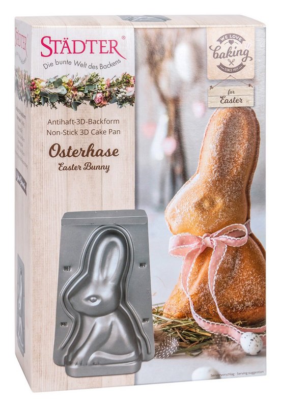 STÄDTER Backform 3D Osterhase 