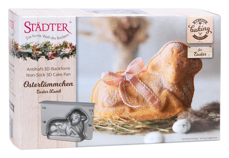 STÄDTER Backform 3D Osterlämmchen 