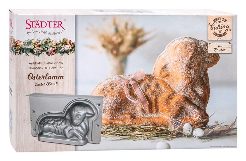 STÄDTER Backform 3D Osterlamm 