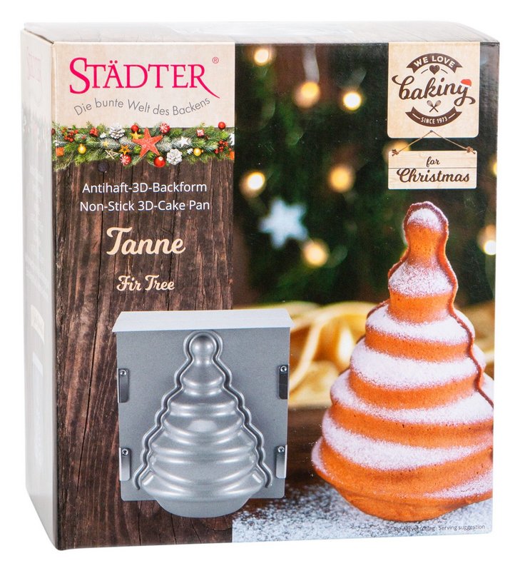 STÄDTER Backform 3D Tannenbaum 