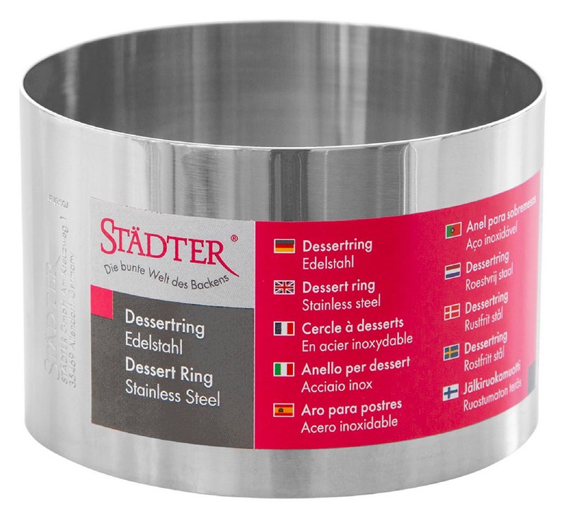 STÄDTER Dessertform rund 9x6 cm 