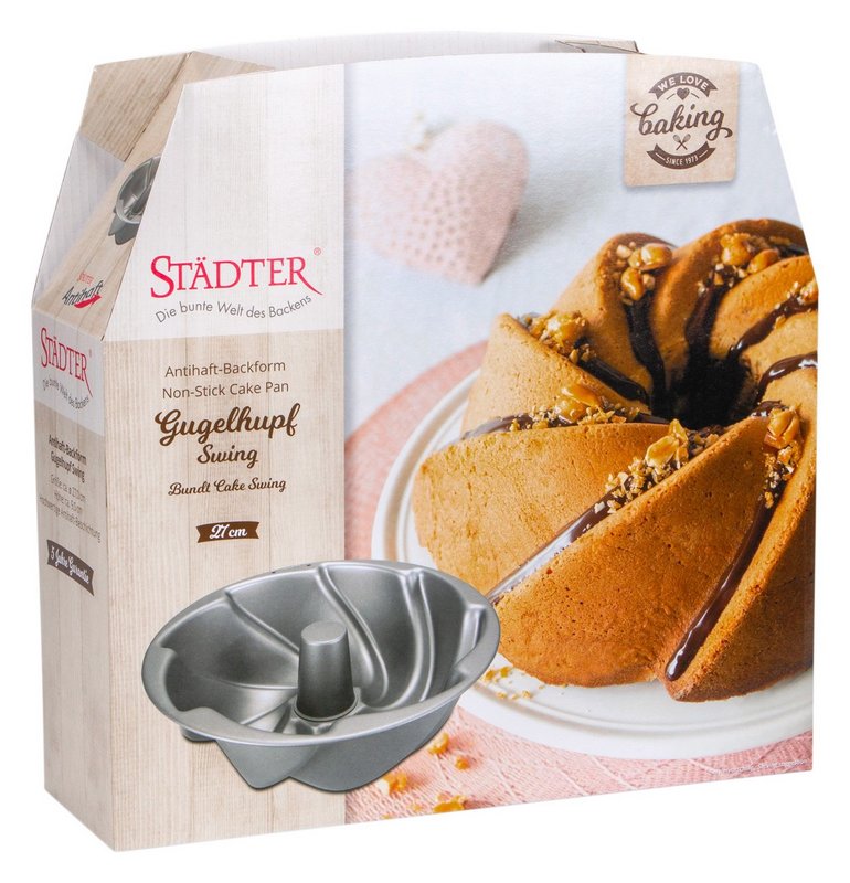 STÄDTER Gugelhupfform Swing 27cm 