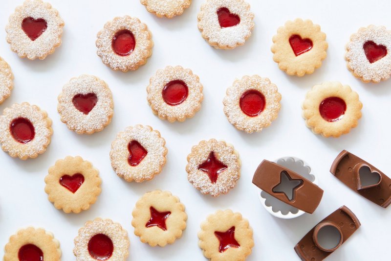 STÄDTER Linzer Ausstecher Set Spitzbub gewellt 