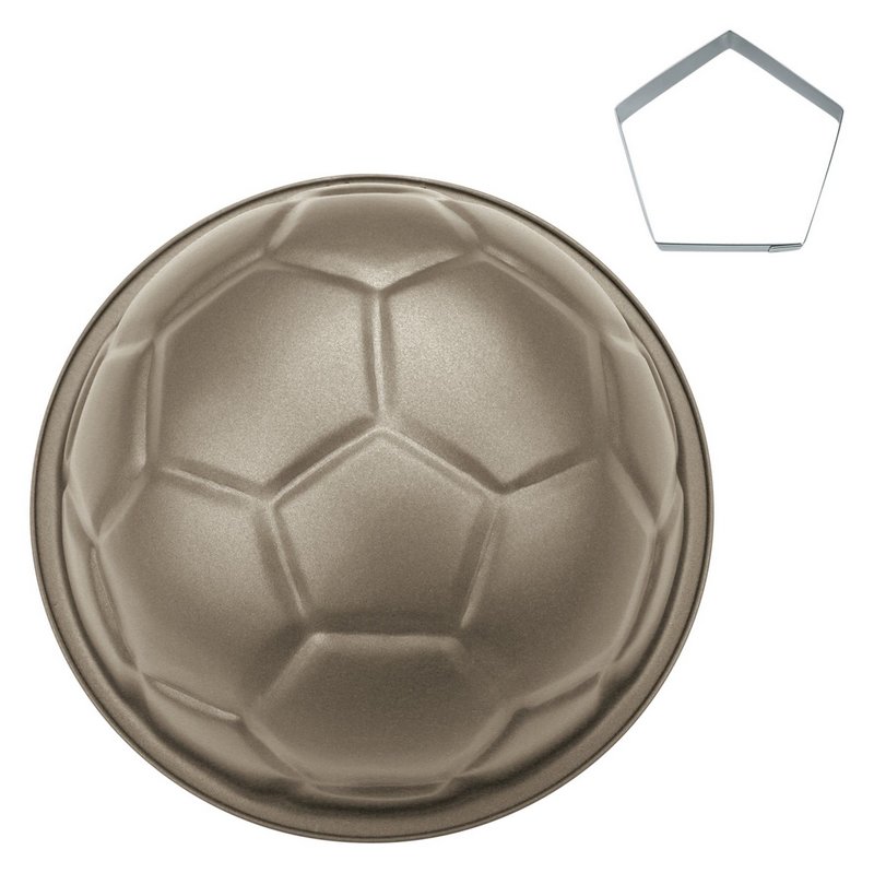 STÄDTER Motivbackform Pepe der Fussball ø 22x11 cm 