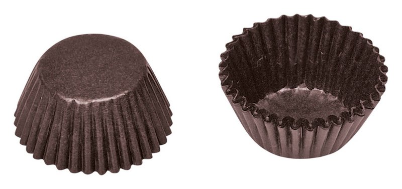 STÄDTER Papier Backförmchen braun 