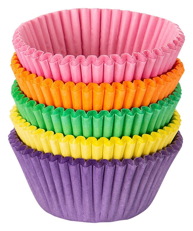 STÄDTER Papier Backförmchen Mini bunt 