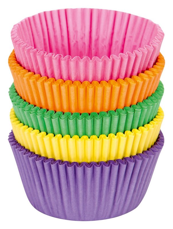 STÄDTER Papier Backförmchen Maxi bunt 
