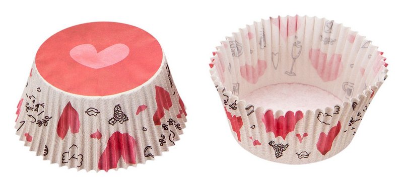 STÄDTER Papier Backförmchen Maxi Sweet Love 