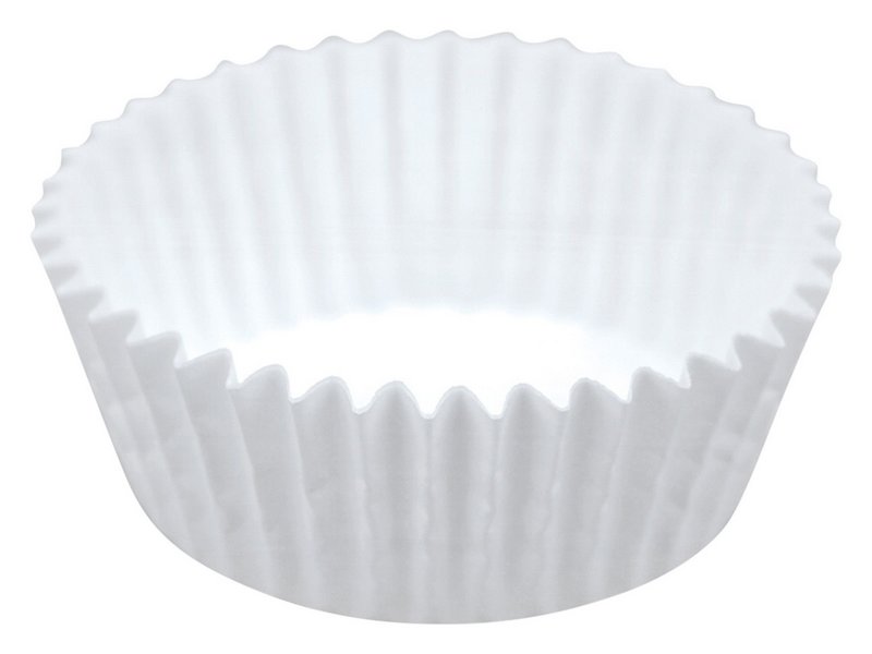 STÄDTER Papier Backförmchen Mini weiss 