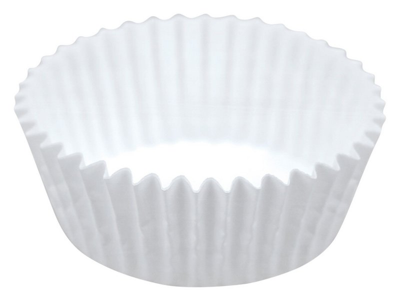 STÄDTER Papier Backförmchen Maxi weiss 