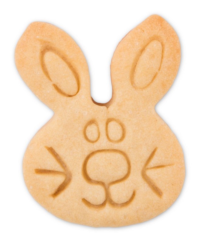 STÄDTER Präge-Ausstecher Hasengesicht 5.5 cm Edelstahl 