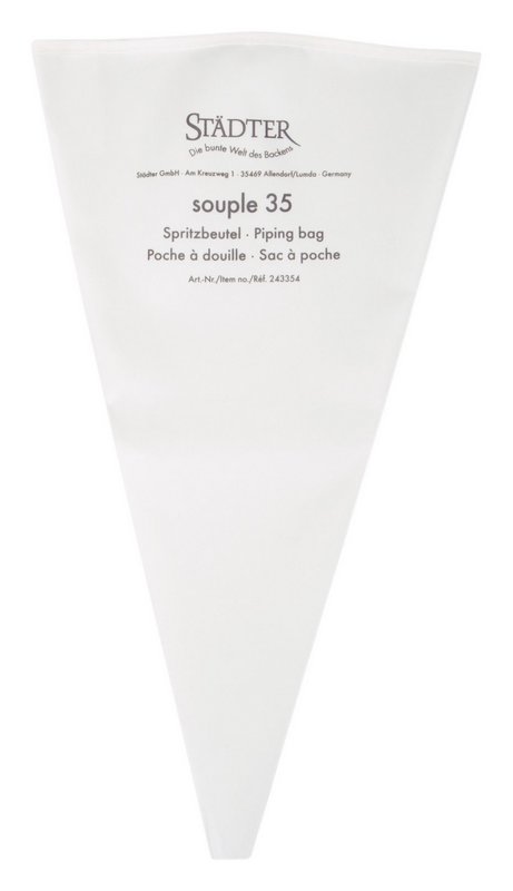 STÄDTER Spritzbeutel Profi 35 cm weiss souple Nylon 