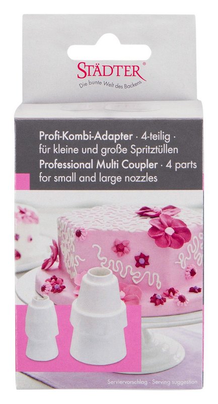 STÄDTER Spritzbeutel Profi-Adapter Kombi Fine Line 