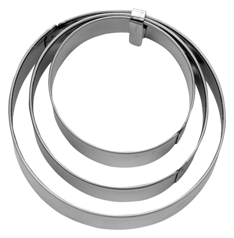 STÄDTER Terrassen-Ausstecher Ring ø 3 / 4 / 5 cm glatt 