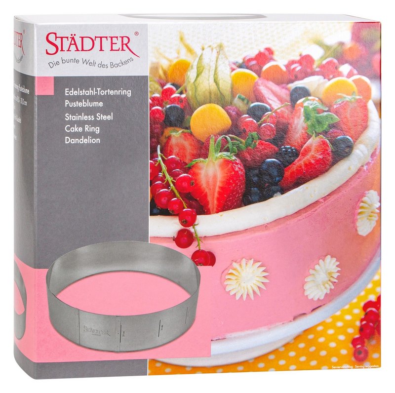 STÄDTER Tortenring Pusteblume 