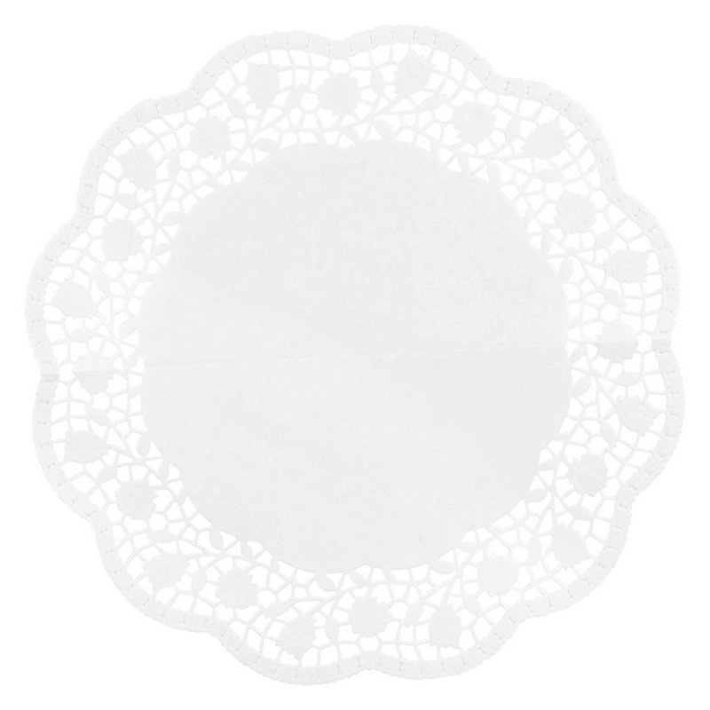STÄDTER Tortenspitze 32 cm weiss rund 6er Papier 
