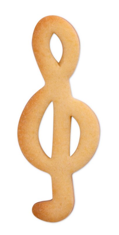 STÄDTER Ausstecher Notenschlüssel 10 cm 