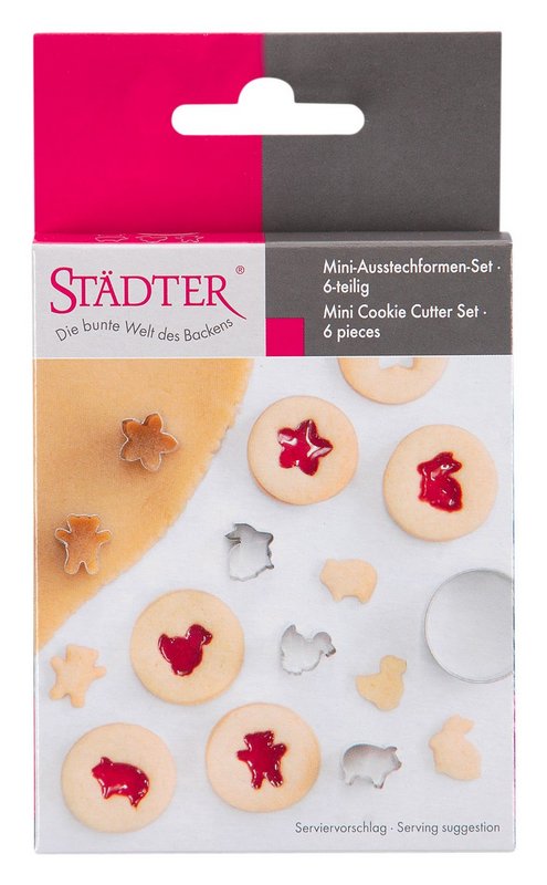 STÄDTER Ausstecher Set Mini 
