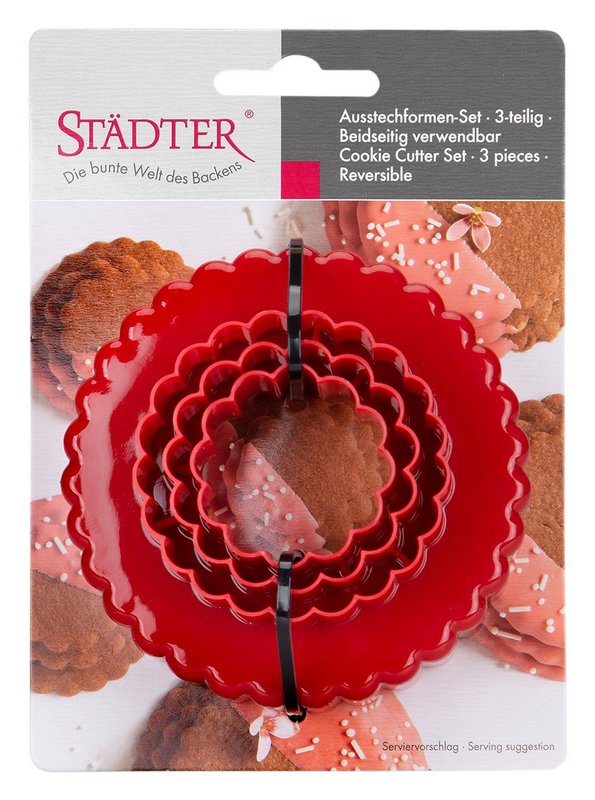 STÄDTER Ausstecher Set Rund 2 